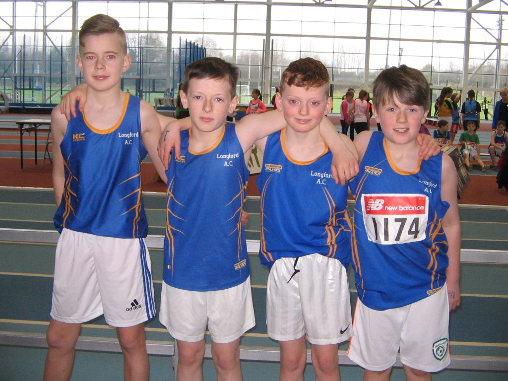 Longford AC U12 Boys 4X100m Relay Team – Longford AC